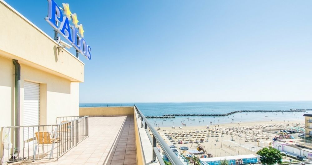 Hotel Palos Rimini Exterior foto